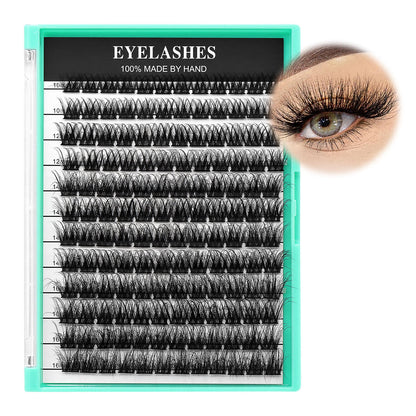 Sulv Lashes X008 Fluffy False Lashes 10-12-14-16mm Mixed