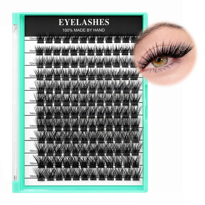 Sulv Lashes L Curl 10-12-14-16mm Mixed Natural False Lashes