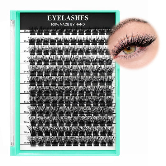 Sulv Lashes L Curl 10-12-14-16mm Mixed Natural False Lashes