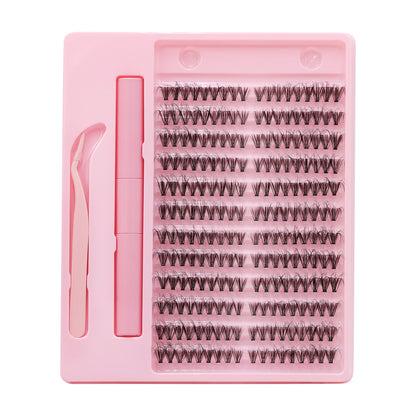 Sulv 30D Lash Clusters Kit Fluffy Lashes 8-16mm Mixed