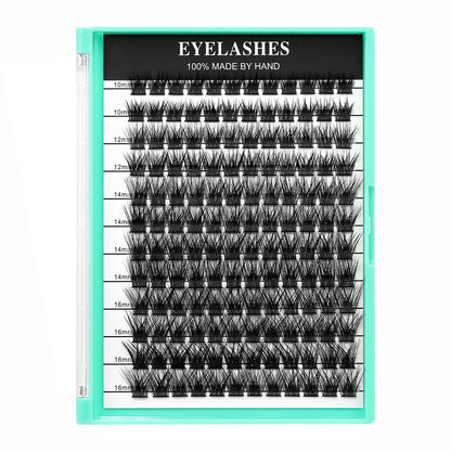 Sulv Lashes L Curl 10-12-14-16mm Mixed Natural False Lashes