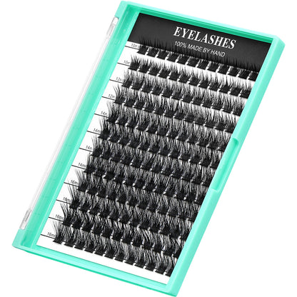 Sulv Lashes L Curl 10-12-14-16mm Mixed Natural False Lashes