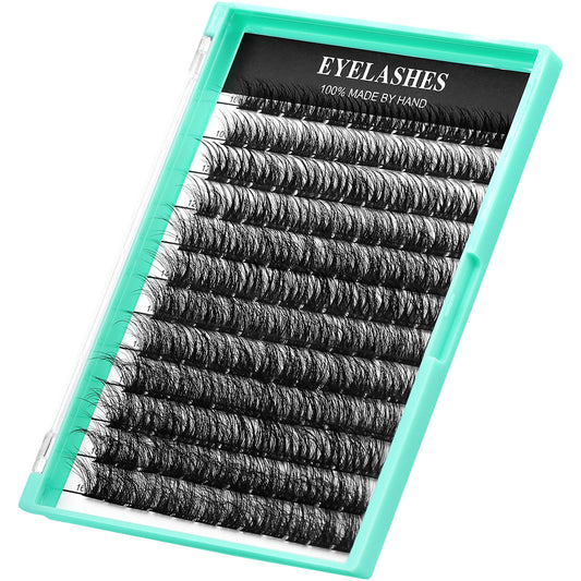 Sulv Lashes X008 Fluffy False Lashes 10-12-14-16mm Mixed