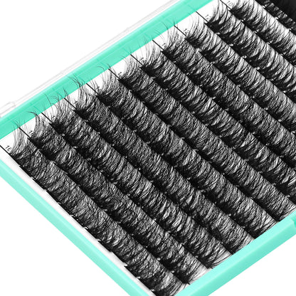 Sulv Lashes X008 Fluffy False Lashes 10-12-14-16mm Mixed