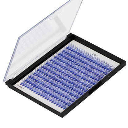 Sulv Lashes 20D Color Blue Eyelashes D Curl 8-20mm to Choose
